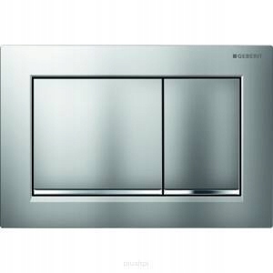 Splachovacie WC tlačítko -  Geberit štartovacie tlačidlo Omega 30 Chrome Mat