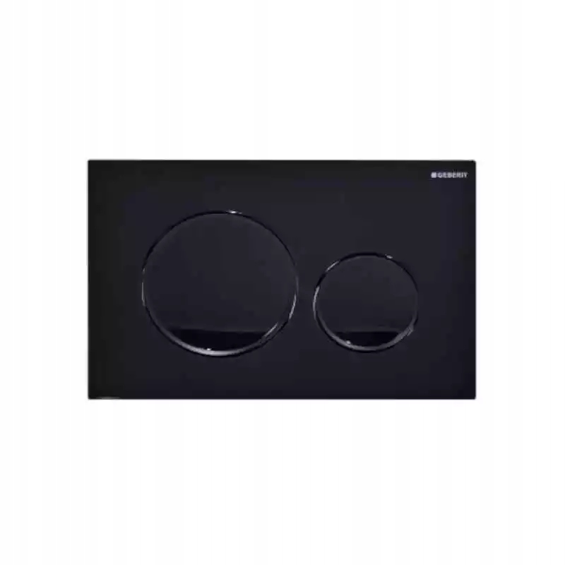 Splachovacie WC tlačítko - Geberit Sigma20 Black Gloss oplachovacie tlačidlo/