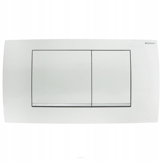 GEBERIT Twinline 30 tlačidlo pre WC biele 115899kj1