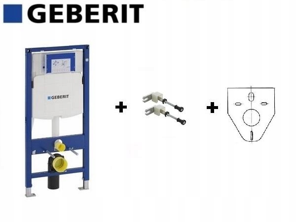 Podomietkový WC modul -  Geberit 3in1 sada flush -Mounted Duofix Sigma