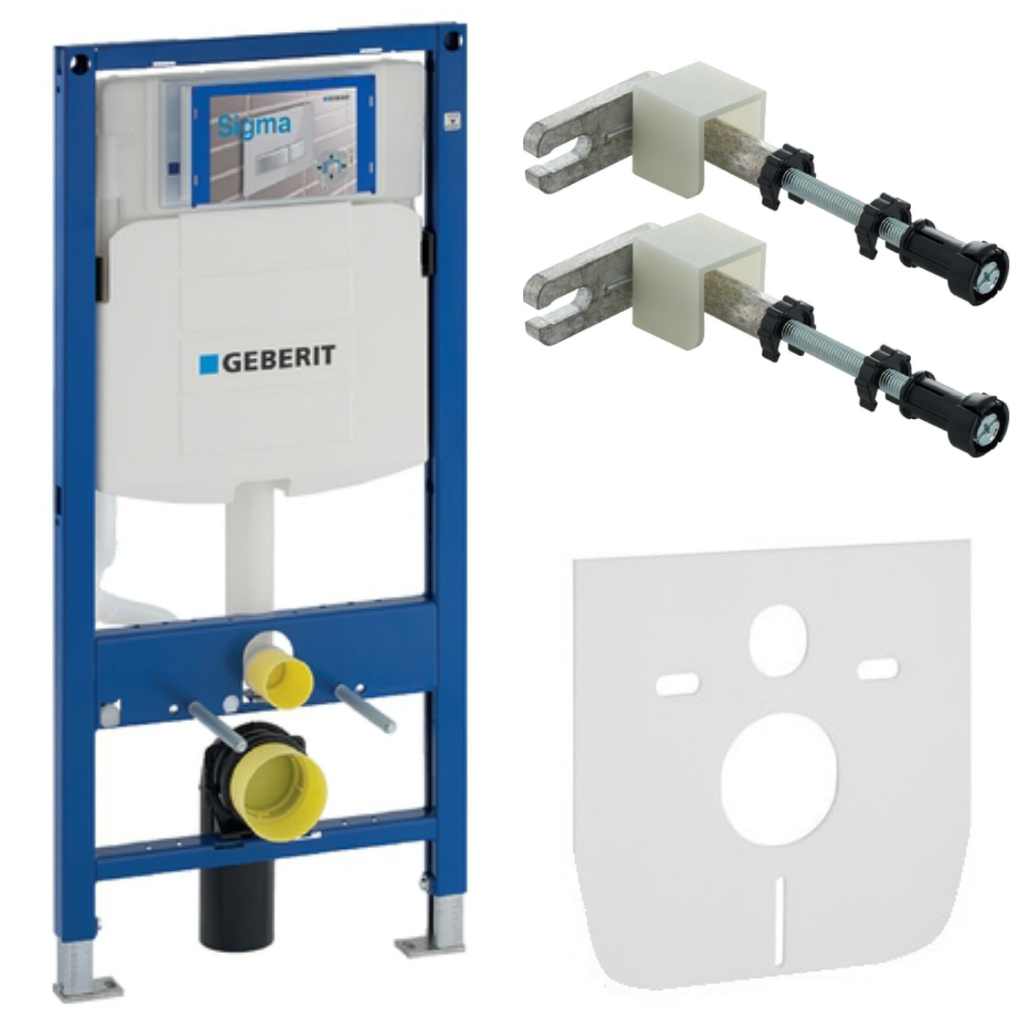 Podomietkový WC modul -  Geberit Duofix Rám pre toaletu 111.796.00.1 Sigma