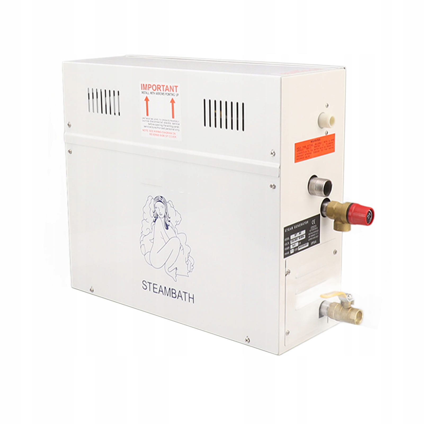 Generátor pary 380-415 V 9KW Parný kúpeľ