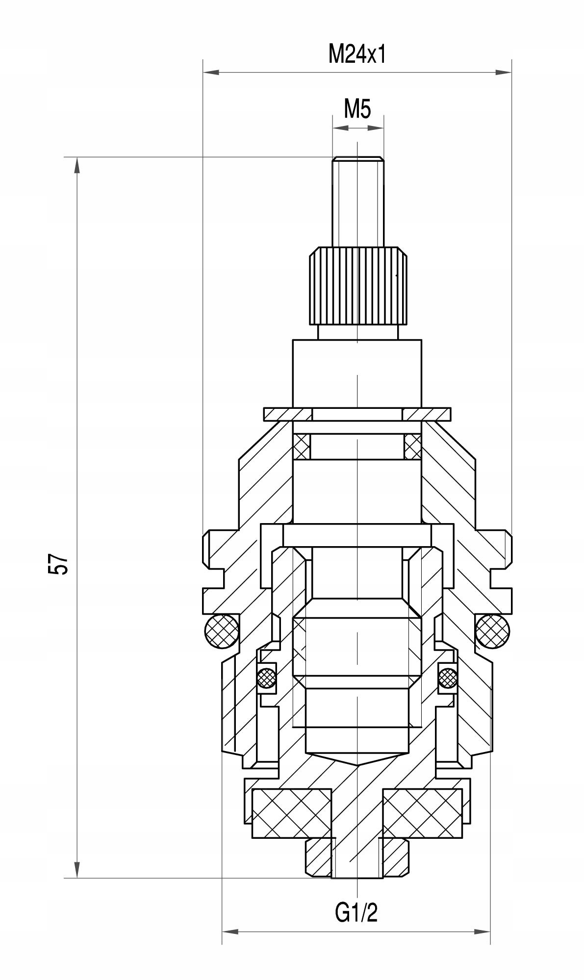 Grohe gombická rukoväť Grohtherm 2000