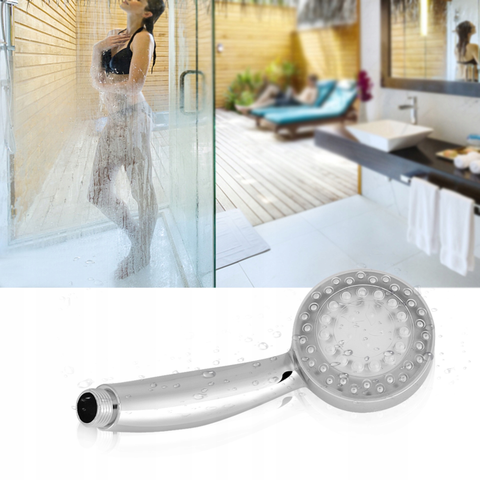 LED 3 Color Chan G Glow Sprcha hlava