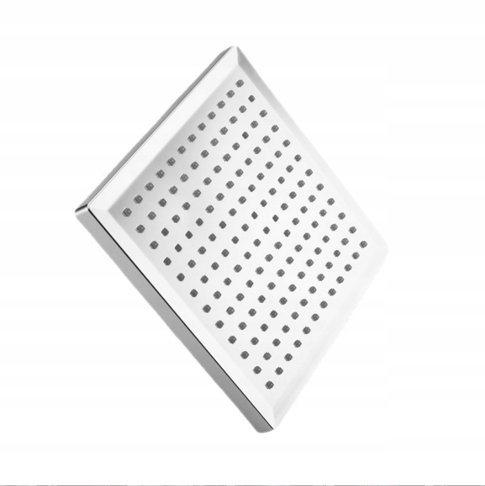 Sprchová tyč - 8 "štvorcová LED sprchová hlava 3 farby