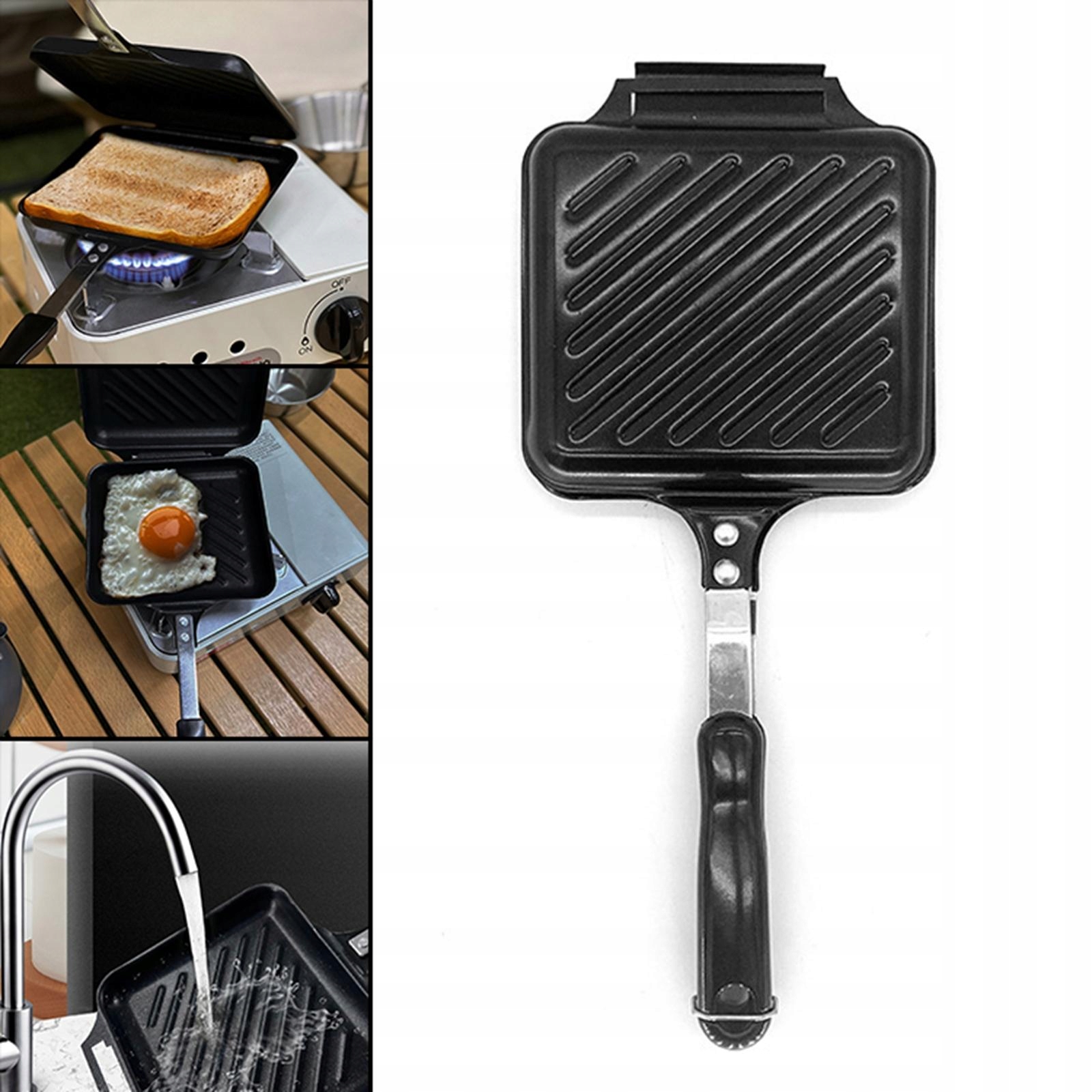 Kuchynská, drezová batéria - Waffle Iron Pank pre sendviče pre sendviče
