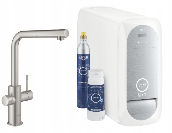 Kuchynské batérie - Grohe Blue Domáca kuchynská batéria 31539dc0 Stal