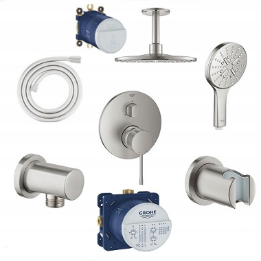 Grohe Essence sprchová sada 24092dc1 oceľ