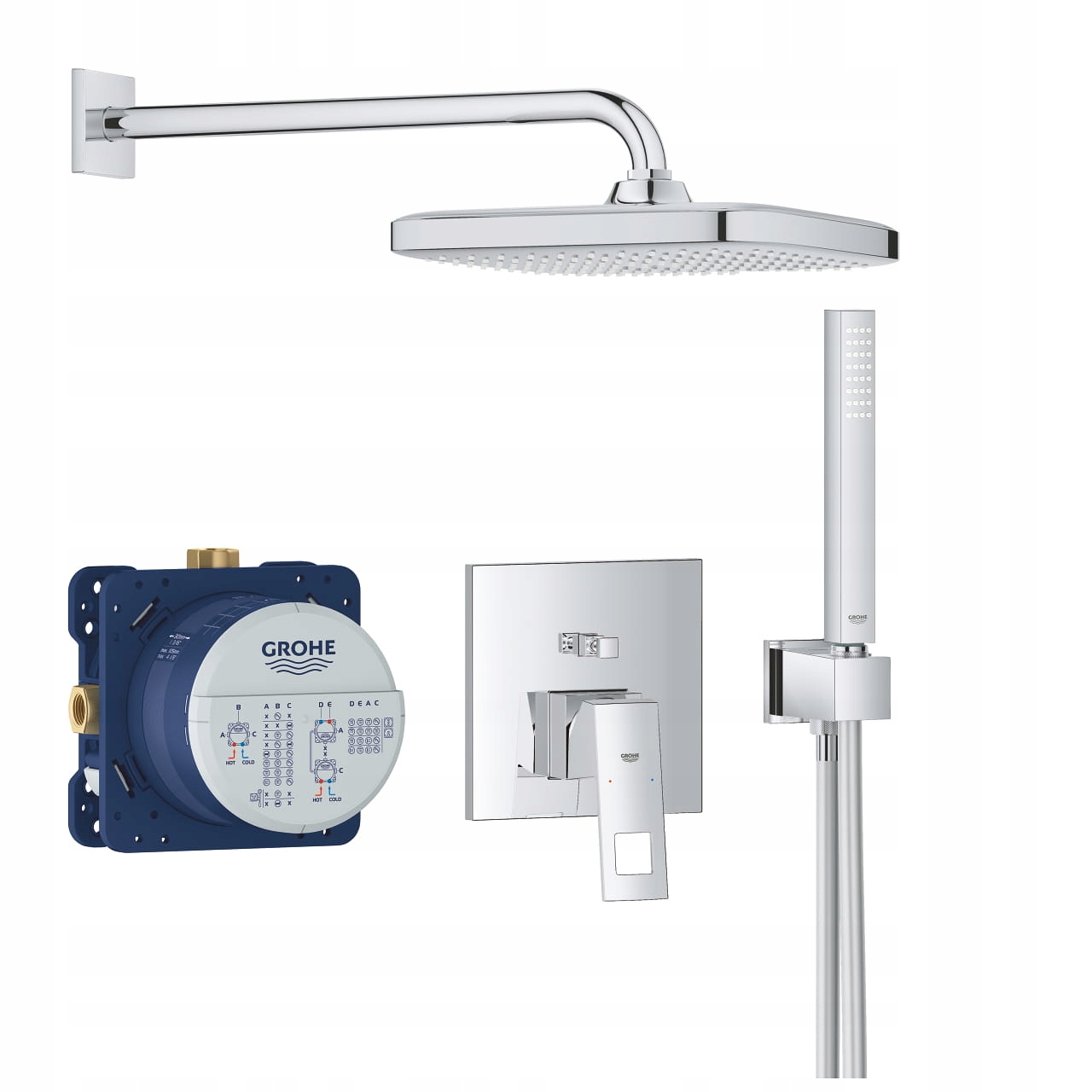 Grohe EuroCube skrytý sprchový set 25239000