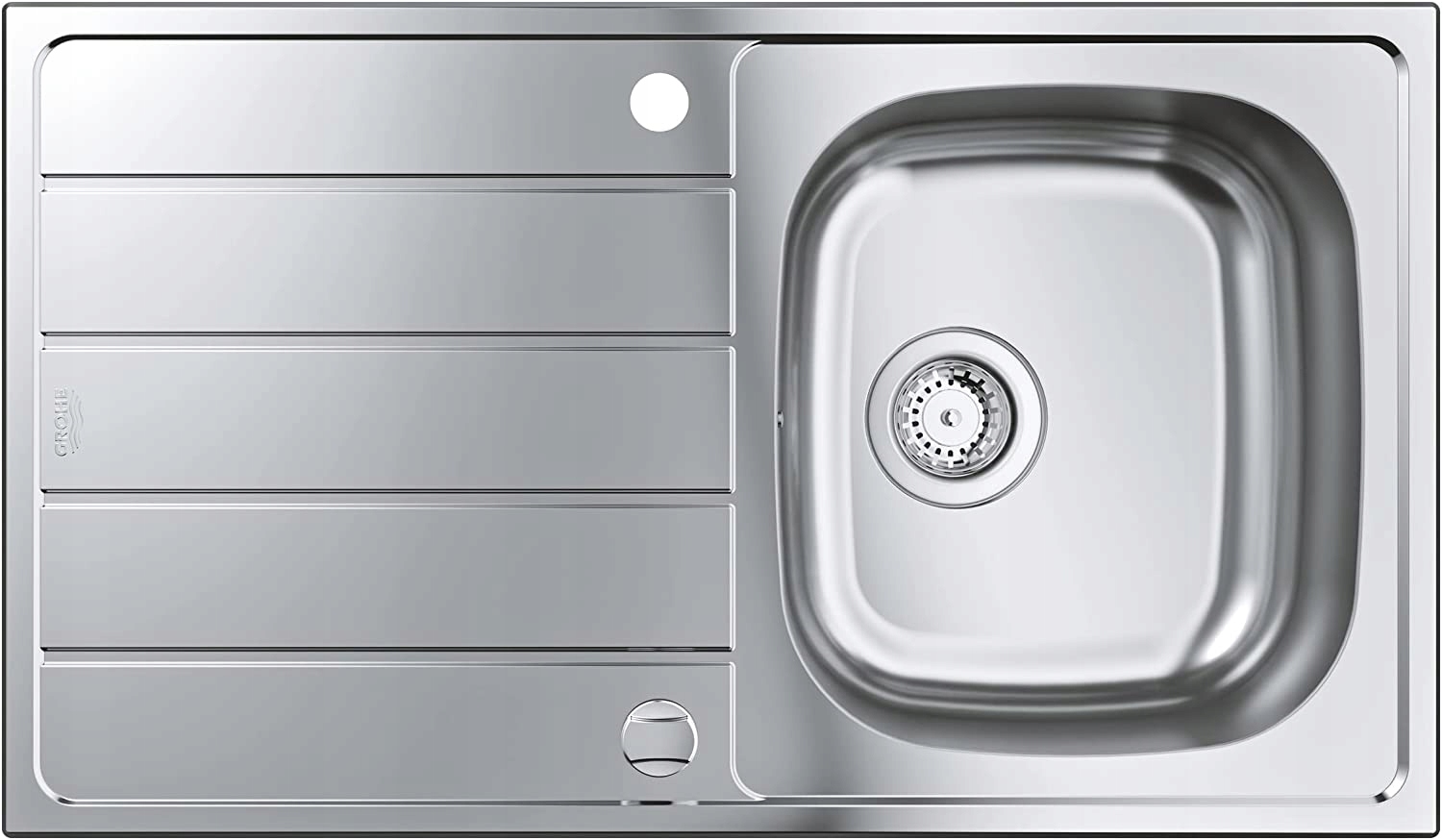 Kuchynský drez - Grohe K200 31552SD1 oceľový kuchynský drez 86x50 cm