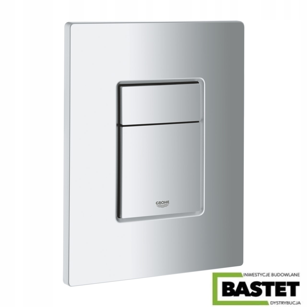 Splachovacie WC tlačítko -  Delta30 Matte Chrome Tlačidlo