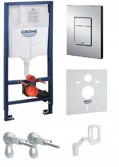 Podomietkový WC modul -  Grohe Rapid SL Fresh Flush Rám 5in1