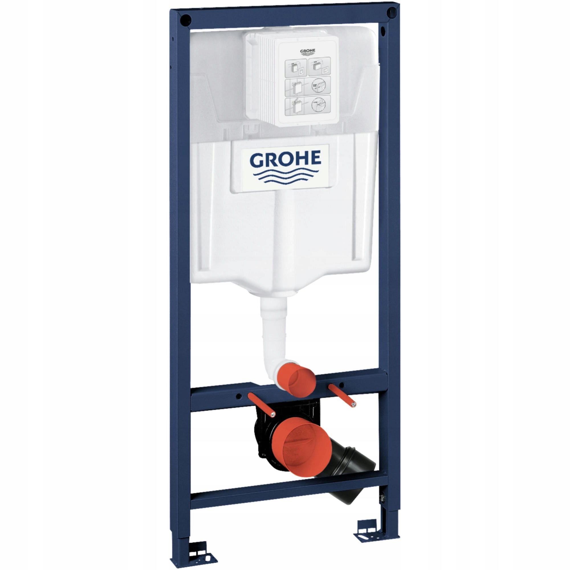 Podomietkový WC modul -  Grohe Rapid Slum na toaletu H 113