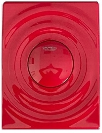 Grohe Surf 37063D00 splachovacie tlačidlo, červená
