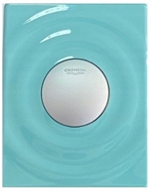 Grohe Surf tlačidlo flush 37063FB0, tyrkysová