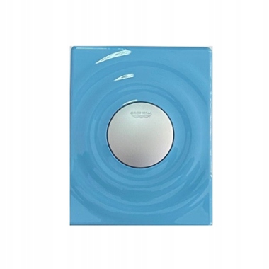 Tlačidlo Grohe Surf 37063FC0 flush, modrá