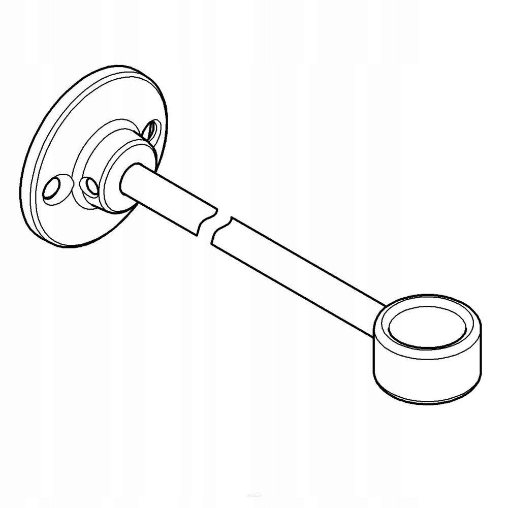 Stena Grohe pre 18 mm sprchové tyče