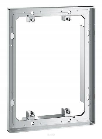 Splachovacie WC tlačítko -  Oplachovacie gombíky WC M776 Alcaplast White Chrome