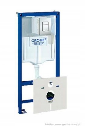 Grohe skrytý súbor stojane WC 5 v 1 sete