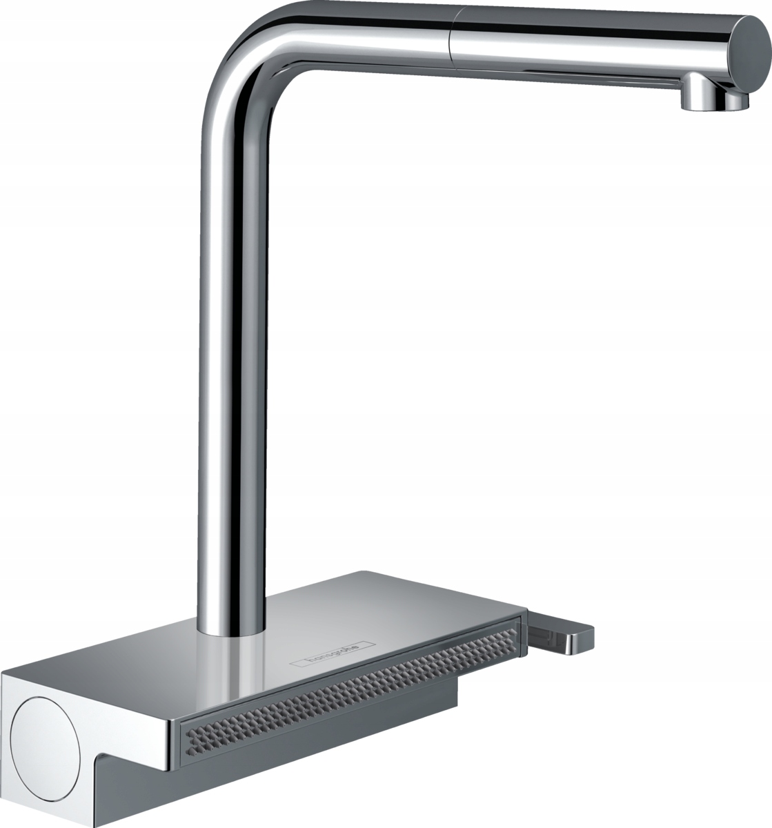 Kuchynské batérie - Hansgrohe kuchynská batéria z nehrdzavejúcej ocele Aquno