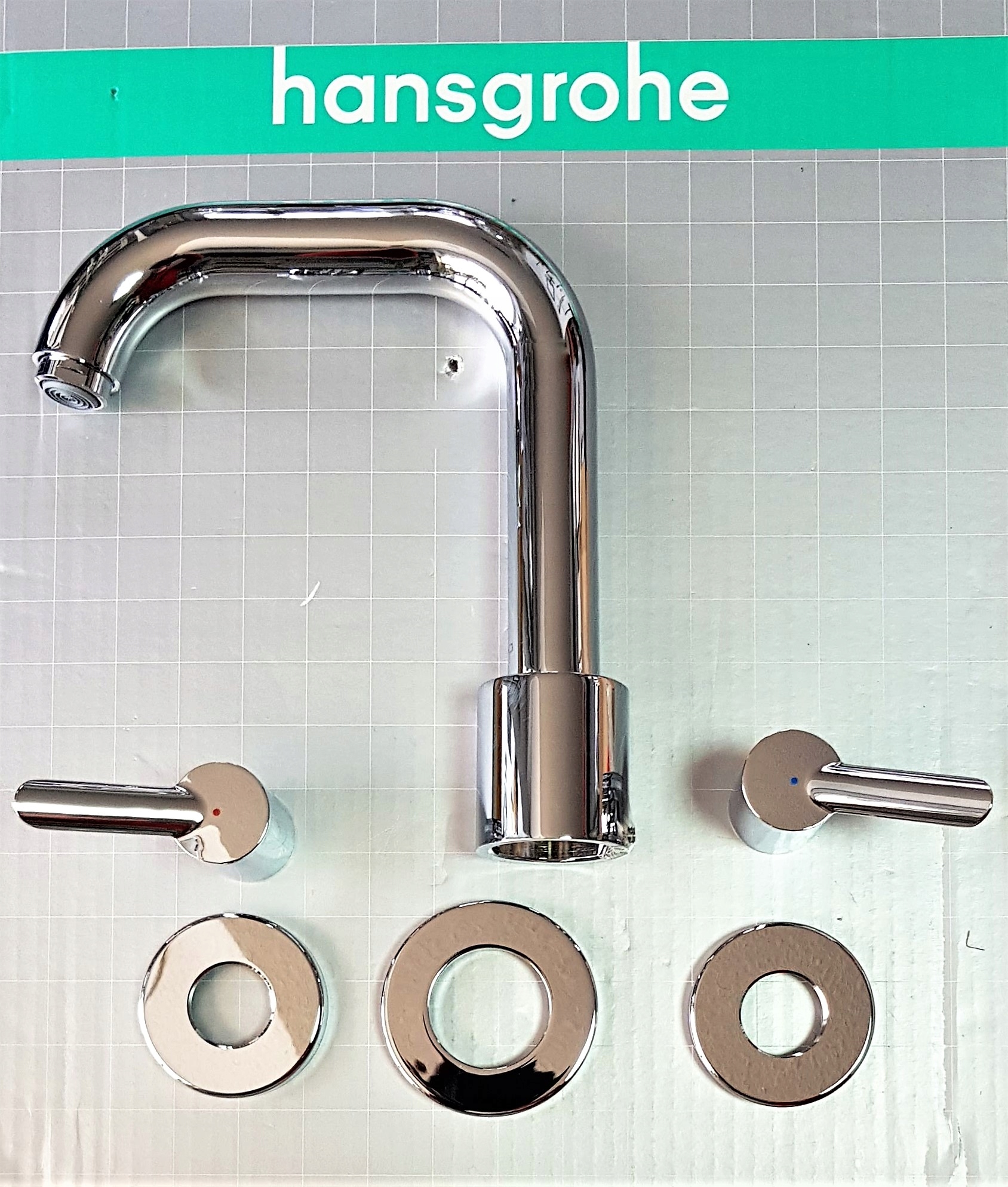 Vaňová batéria - Hansgrohe Focus S 3-Open vaňa batérie. 31747000