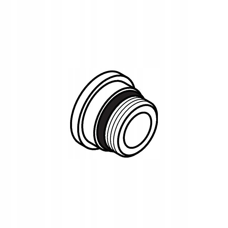 Hansgrohe nypel montážne steny batérie 97220