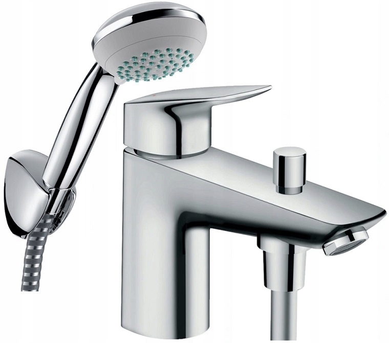 Vaňová batéria - Batéria Hansgrohe pre 1-diery stojace