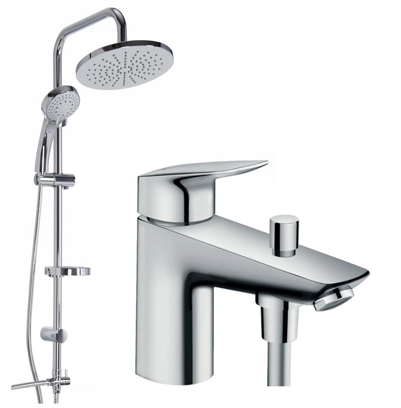 Vaňová batéria - Hansgrohe batérie pre / kúpele stojaci + pláštenku