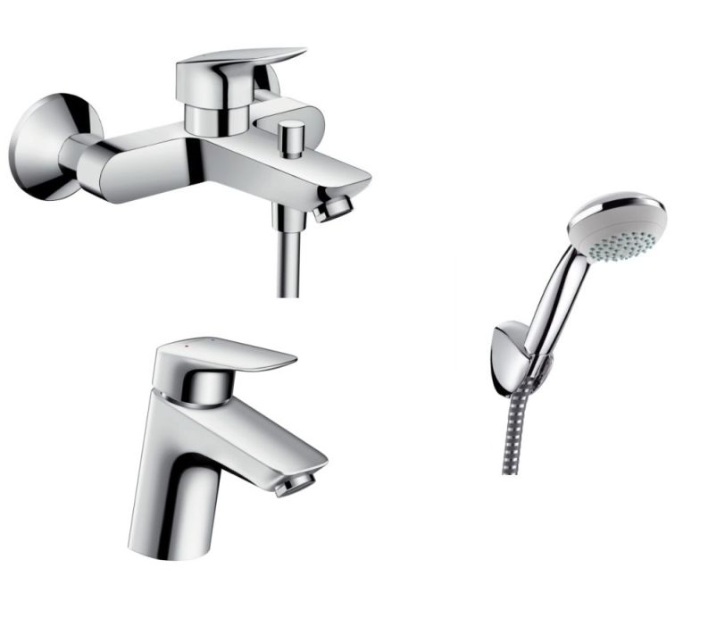 Vaňová batéria - Hansgrohe Logis kohútik na Vaňa Sprchové Umývadlá