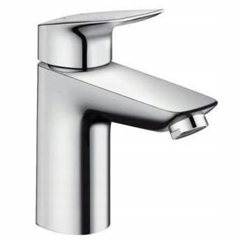 Umyvadlová batéria - Hansgrohe Logis Battery Basin push otvoreným ventilom