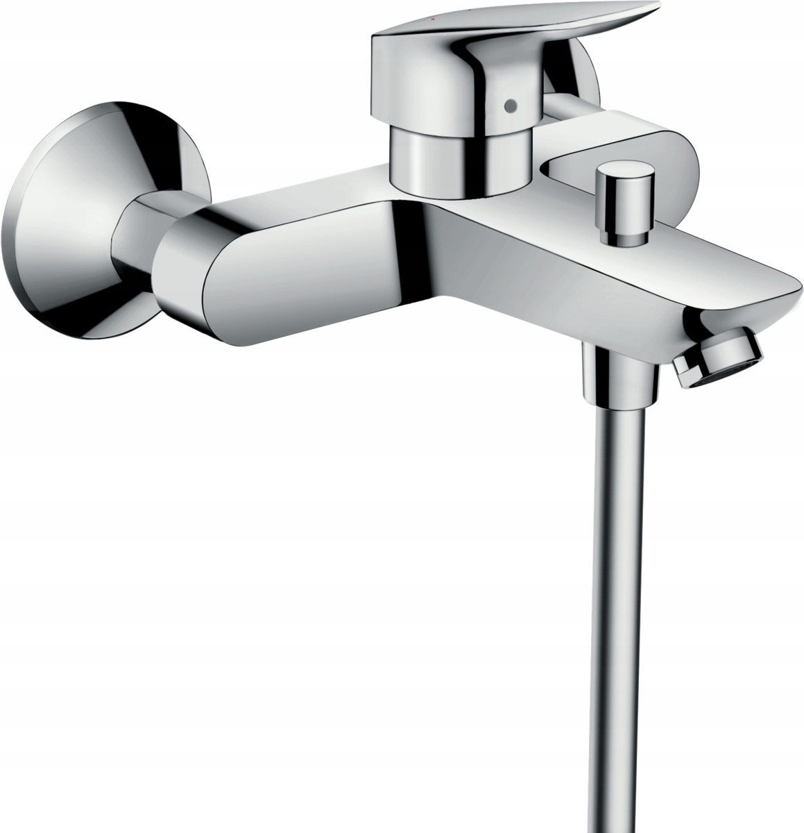 Vaňová batéria so sprchou - Hansgrohe logis jednoduchá vani batéria