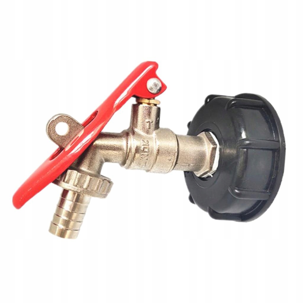 IBC Tota Tank Food Adapter COARSE vlákno mosadz
