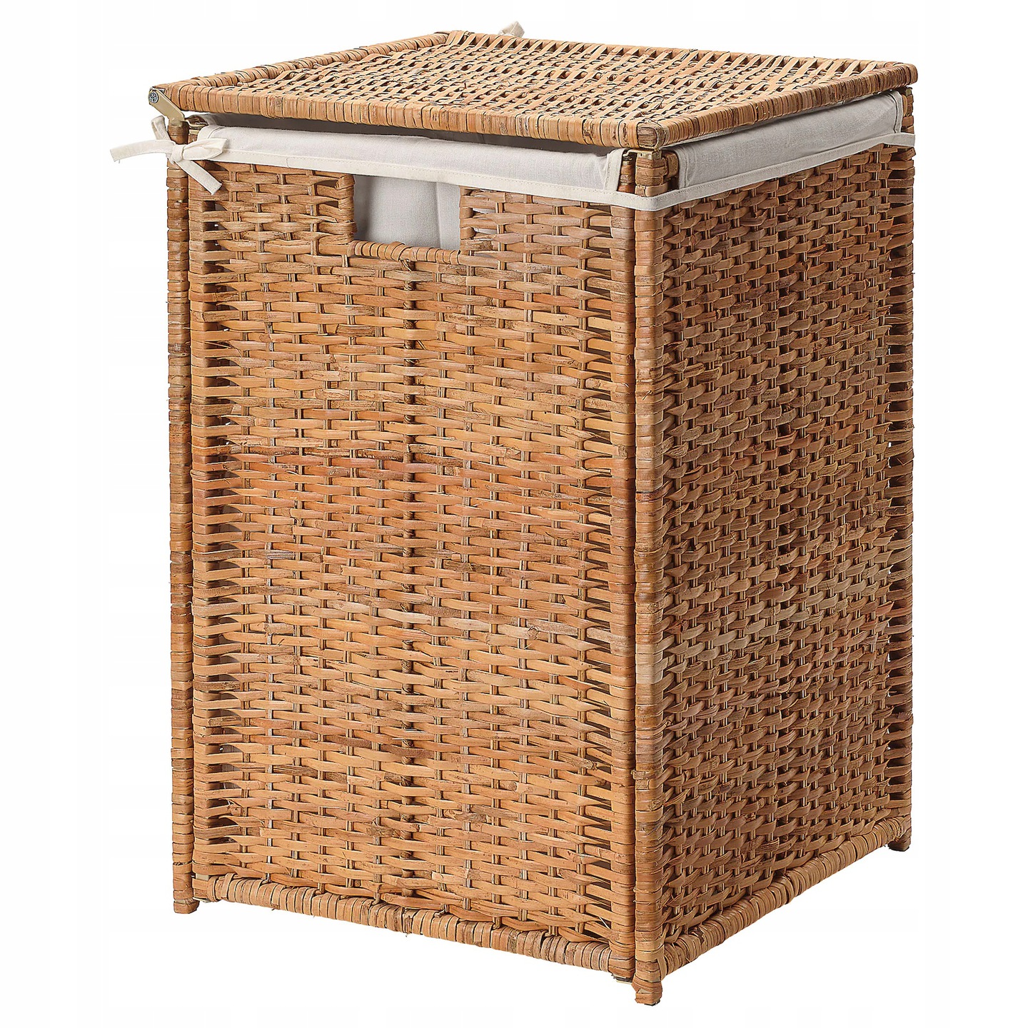 Kôš na bielizeň - Ikea Branas Laundry Basket Rattan 80L