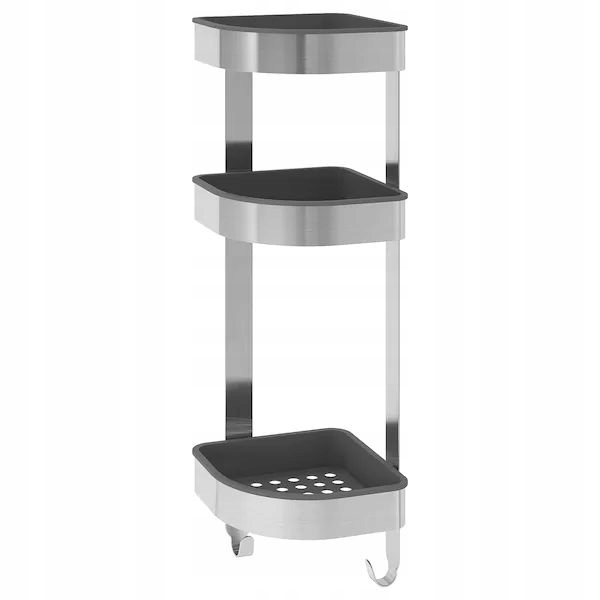 IKEA Brogrund Corner Police Steel 19x58cm