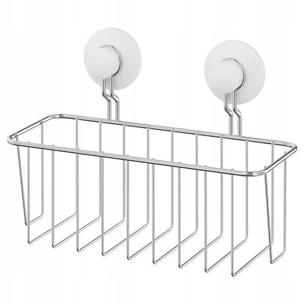 Kúpeľnový organizér -  Ikea Immeln Sprchový kôš, galvanizovaný 24x14 cm