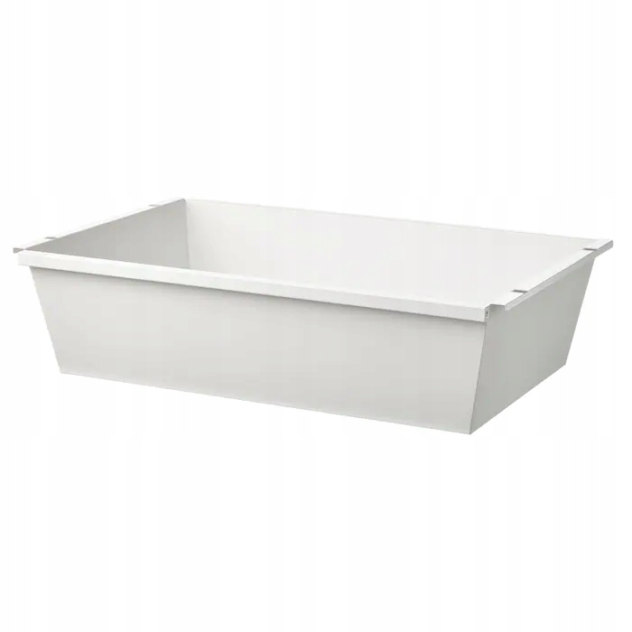 Kúpeľnový organizér -  Ikea jostein biely kontajner 60x40x15 cm