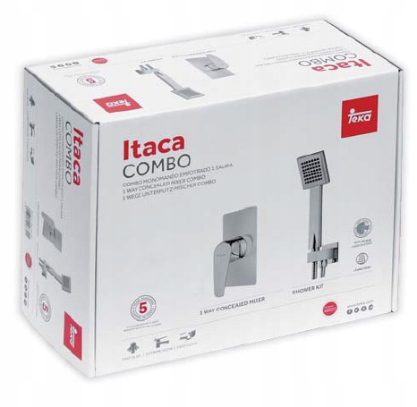 Podomietková batéria - ITACA Combo TEKA Spray Kit