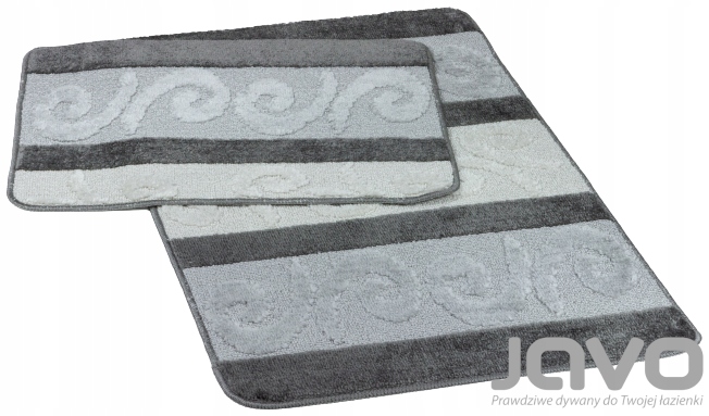 Kúpelňová predložka - Javo kúpeľňový koberec Kpl 2c Aries 60x100 Popiel