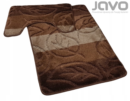 Kúpelňová predložka - Čierny kúpeľňový koberec. Čierna absorbovaná 70x50 wenko