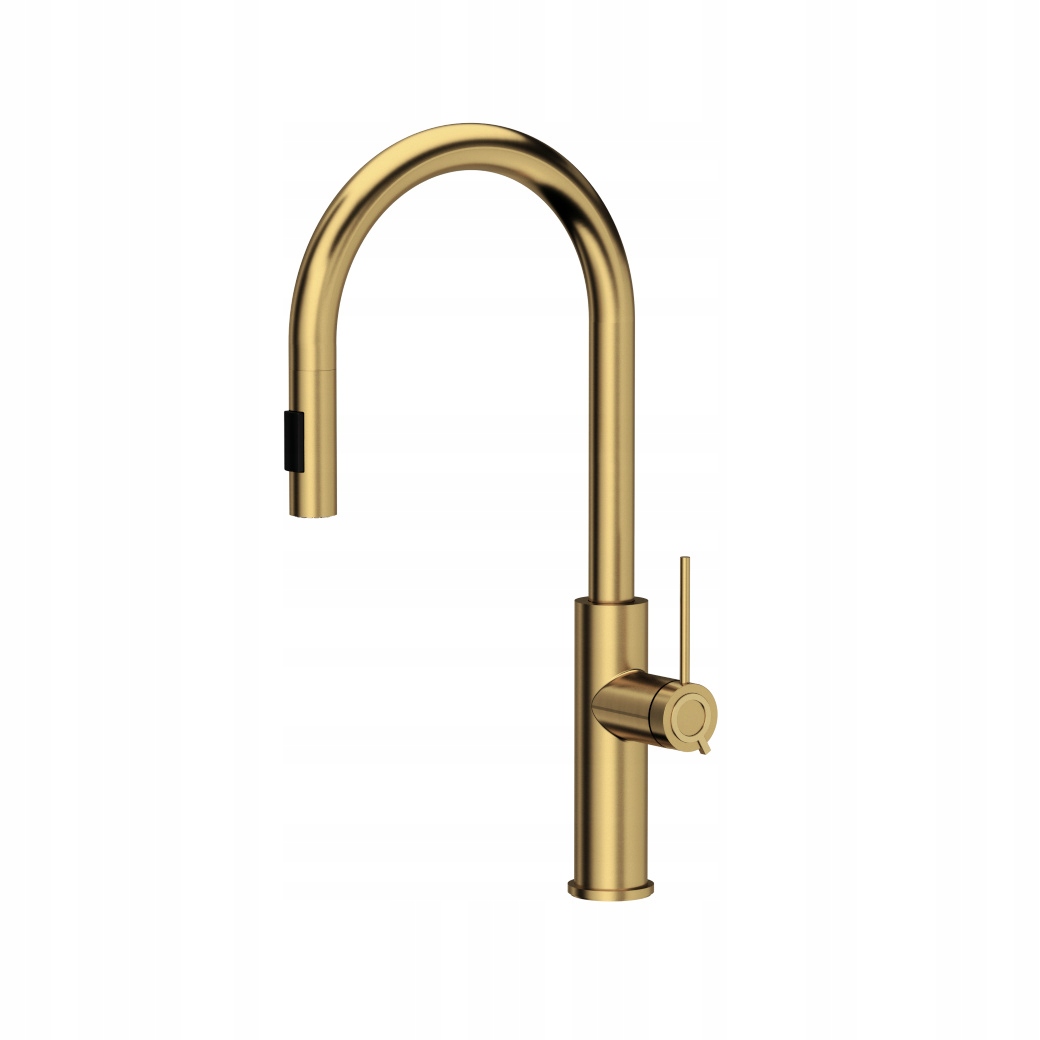 Kuchynské batérie - Jennifer Q Line Slim Steelq Nano Pvd Gold