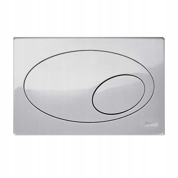 Splachovacie WC tlačítko -  Yomo WC Chrome Mat Button 1672707003000
