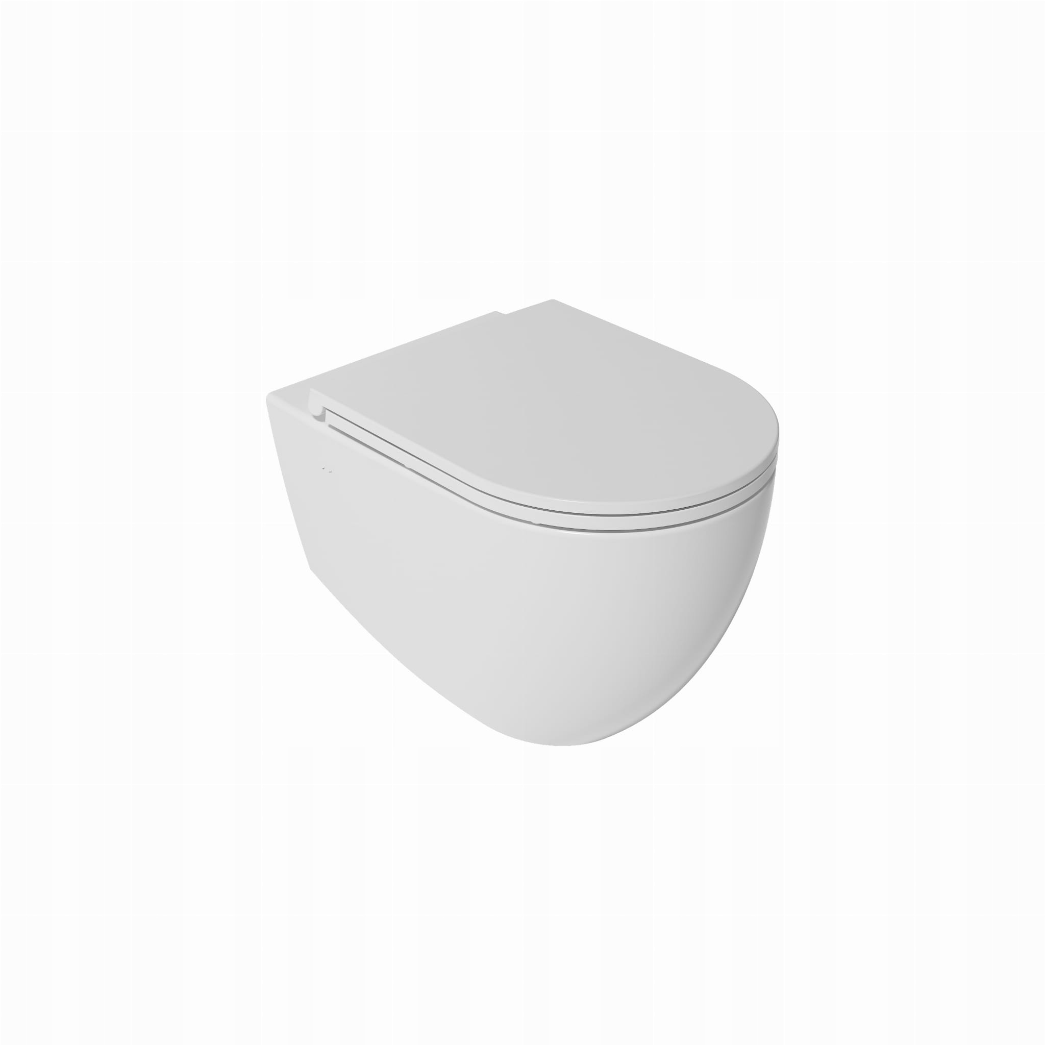 WC kombi - Jomotech visiaci škrupina toaleta východu slnka