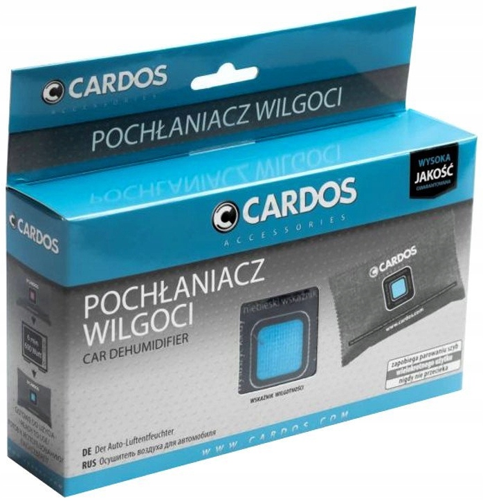 Pohlčovač vlhkosti - Absorbér vlhkosti K2 Cardos pre auto a domov