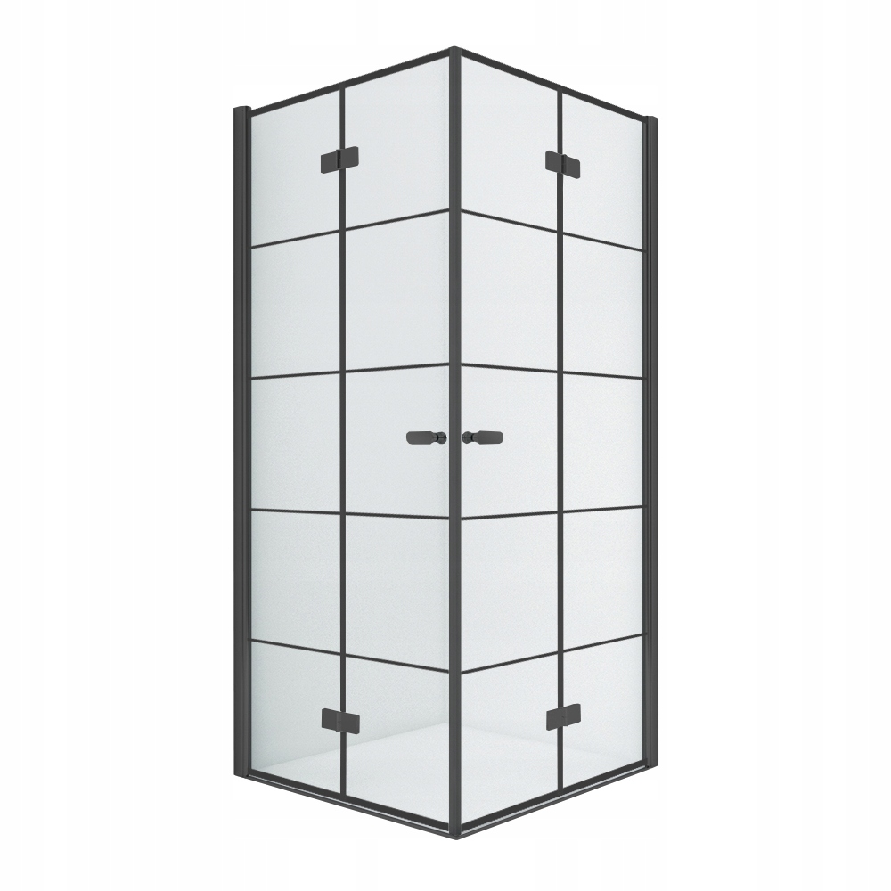 Sprchovací kút 80x80cm Nový Soleo Black