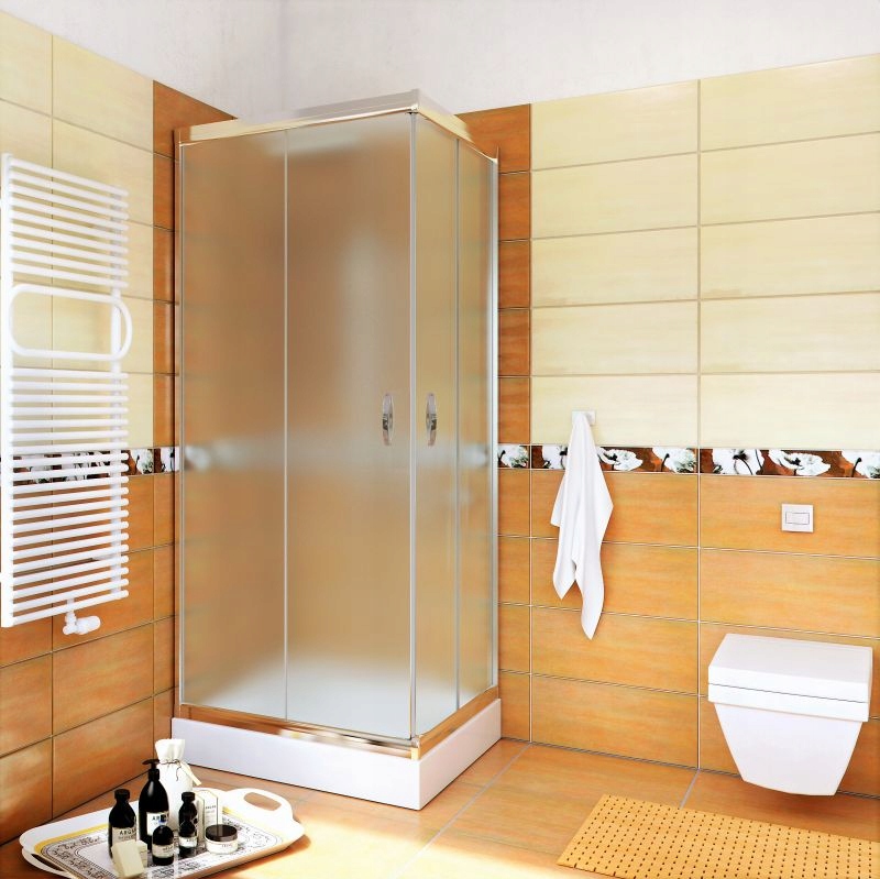 Sprchovací kút 80x80x186 Easy Clean + bazénik
