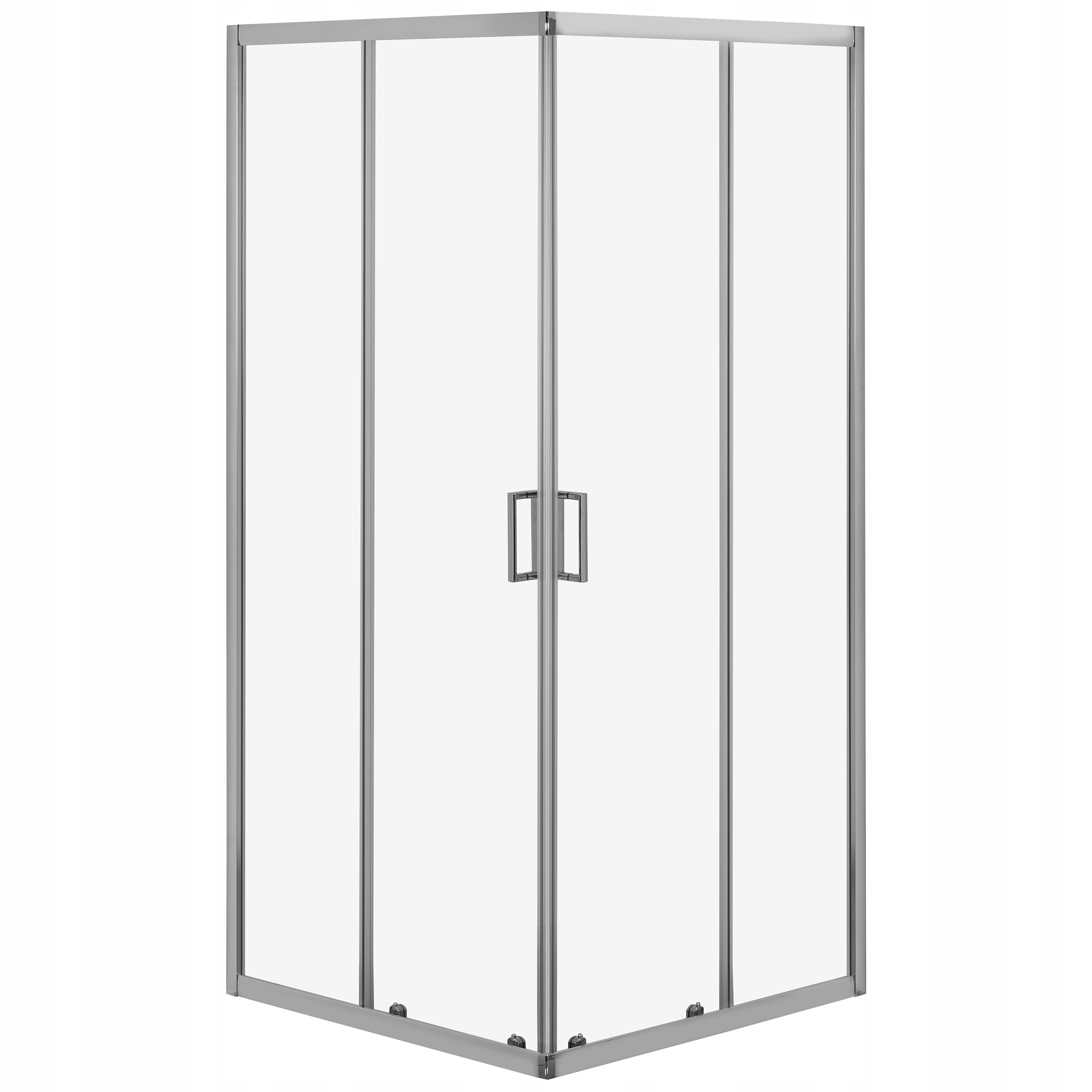 Sprchový kút, kabína - 90x90 Sprchová skrinka Kriku na roh Chrome