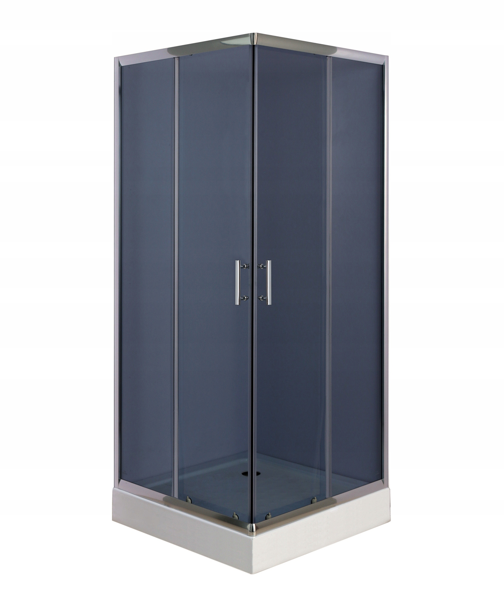 Sprchový kút, kabína - Sprchová skrinka 90x90x196 + poľský sprchový podnos