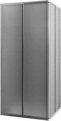Sprchový kút, kabína - Plexiglas 90x90 80x80 štvorcová sprchová skrinka