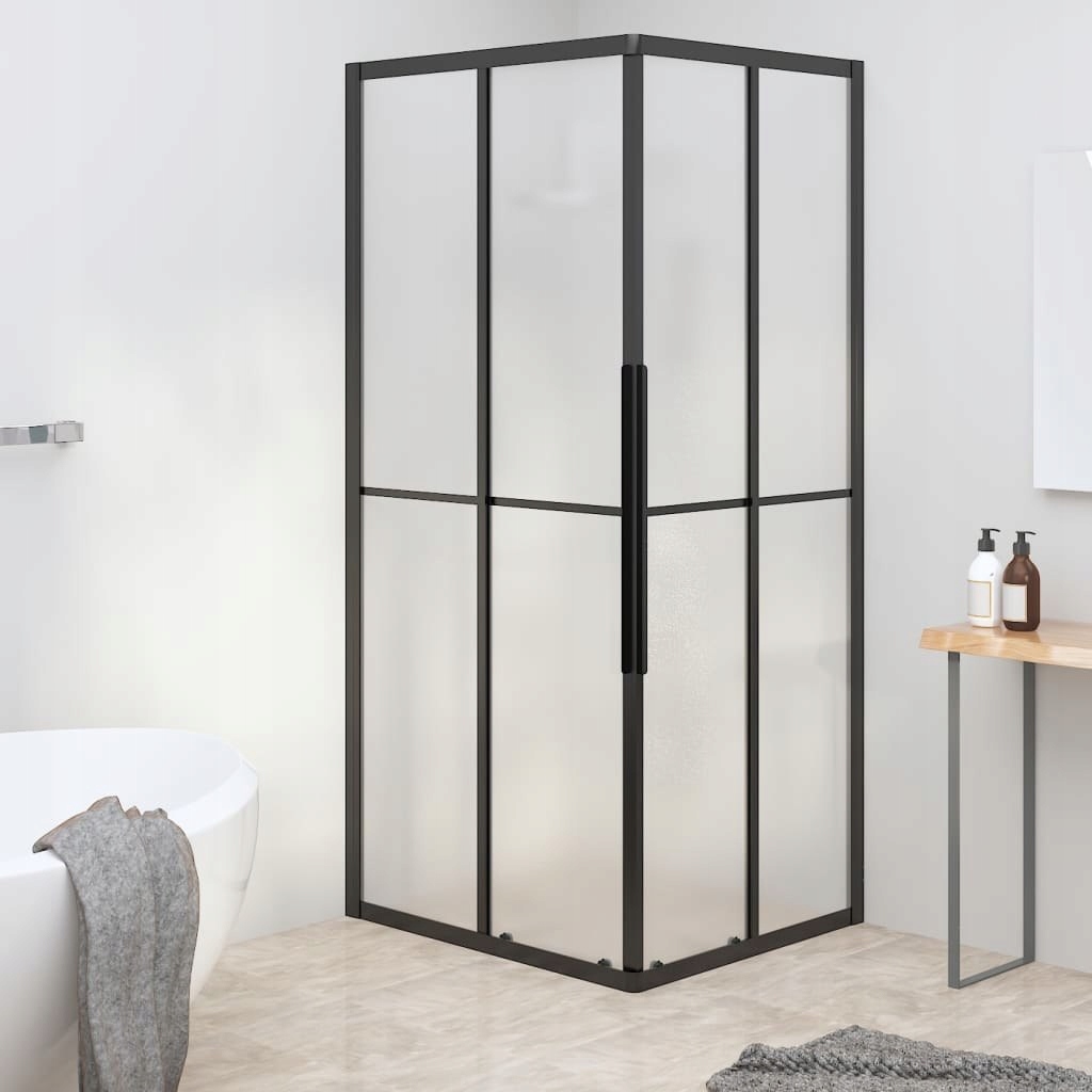 Sprchový panel - ESG, 80x70x180 cm mrazená sprchová skrinka