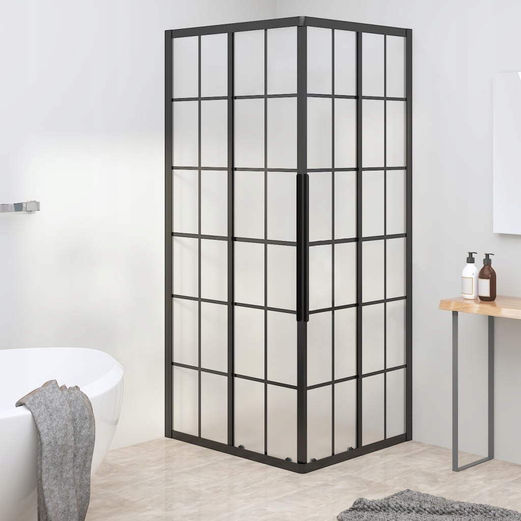 Sprchový panel - ESG, 90x70x180 cm mrazená sprchová skrinka